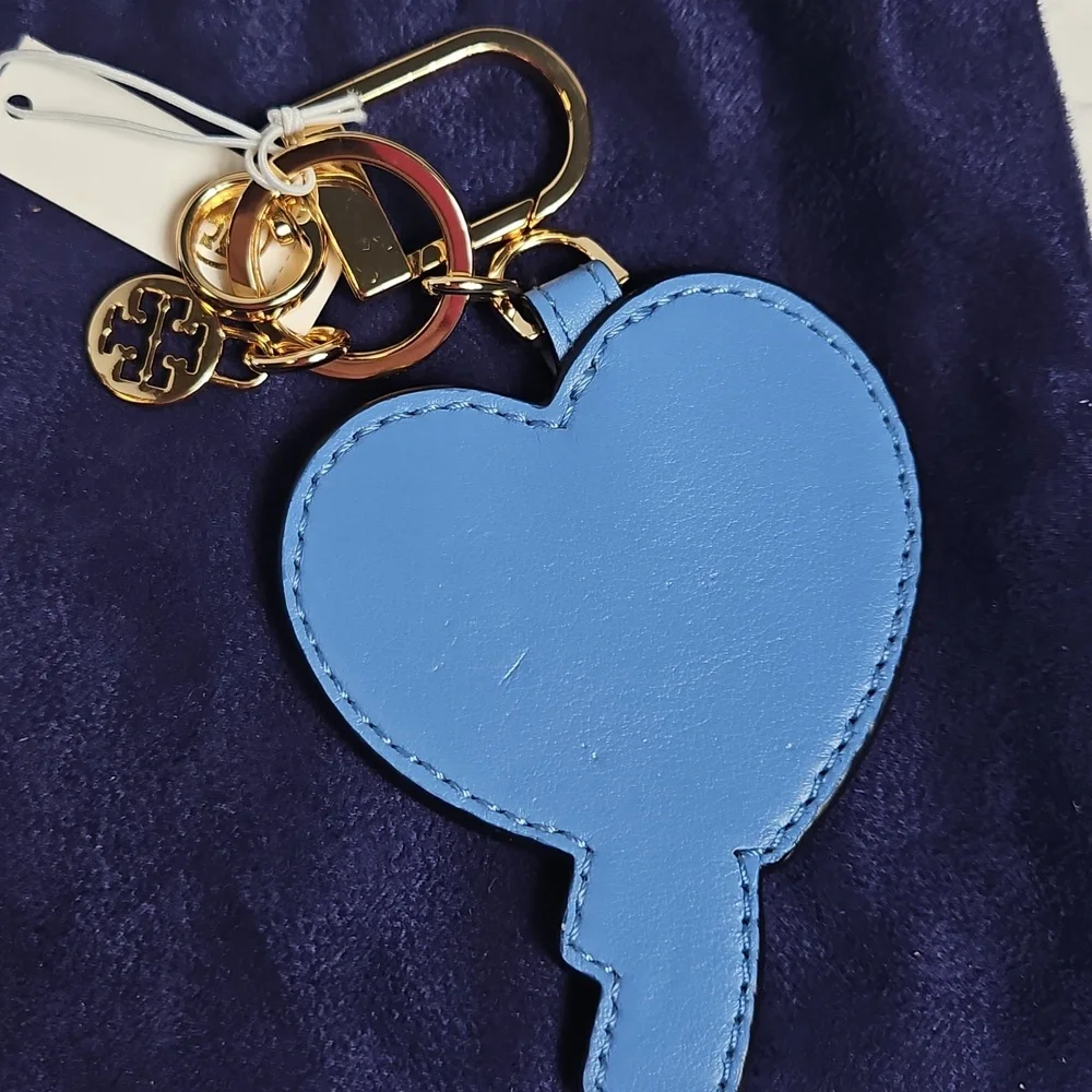 TORY BURCH PARROT KEYFOB/ PURSE CHARM